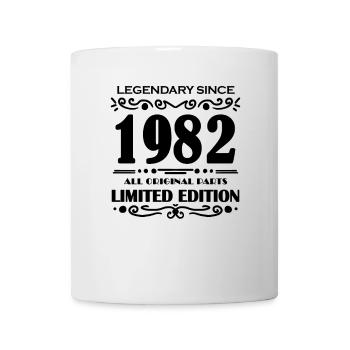 1982 - Born 1982 - Year of construction 1982 - Mug - white - Front