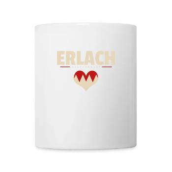 Erlach Hirschaid Stadt Gemeinde Markt Dorf Franken - Tasse - Weiß - Vorne