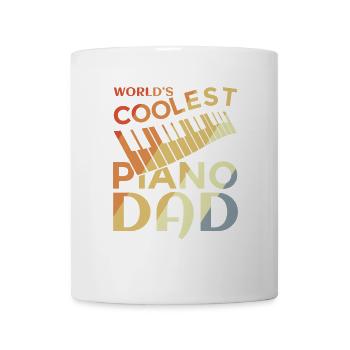 Piano father - Mug - white - Front