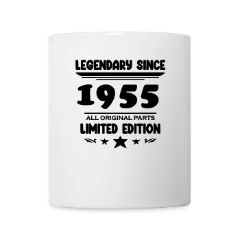 1955 - Jahrgang 1955 - Baujahr 1955 - Tasse - Weiß - Vorne