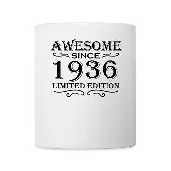 1936 - Jahrgang 1936 - Fantastisch seit 1936 - Tasse - Weiß - Vorne