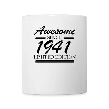 1941 - Jahrgang 1941 - Fantastisch seit 1941 - Tasse - Weiß - Vorne