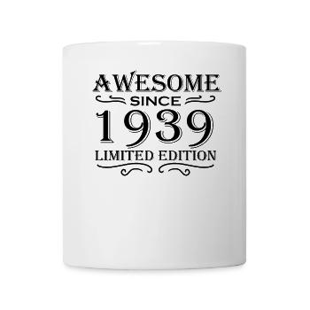 1939 - Né en 1939 - Fantastique depuis 1939 - Mug blanc - blanc - Devant
