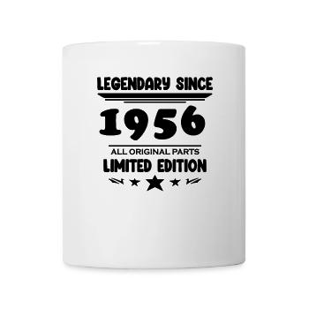 1956 - Jahrgang 1956 - Baujahr 1956 - Tasse - Weiß - Vorne