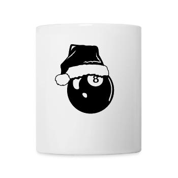Billiard Christmas - Mug - white - Front