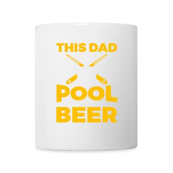 Billiard Papa - Mug - white - Front