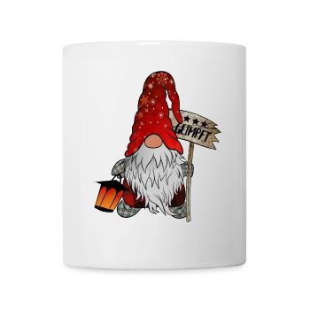 Geimpfter Wichtel Weihnachts Gnom - Tasse - Weiß - Vorne