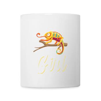 Lizard Girl Gecko Lizards Propriétaire Reptile - Mug blanc - blanc - Devant