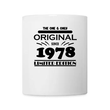 1978 - Year of construction 1978 - Born 1978 - Mug - white - Front