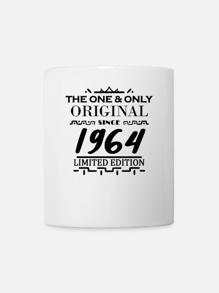 1964 - Année de construction 1964 - Né en 1964 - Mug blanc - blanc