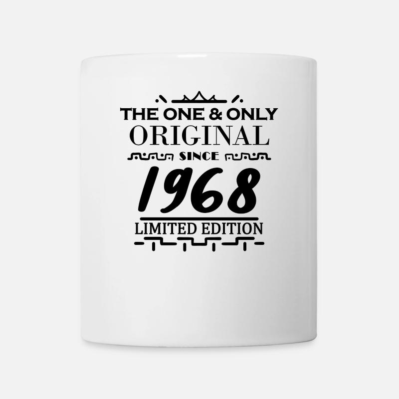 1968 - Année de construction 1968 - Né en 1968 - Mug blanc - blanc