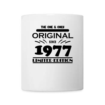 1977 - Année de construction 1977 - Né en 1977 - Mug blanc - blanc - Devant