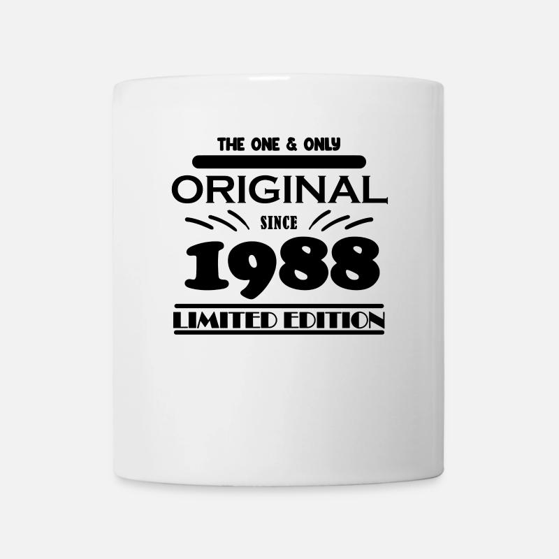 1988 - Année de construction 1988 - Né en 1988 - Mug blanc - blanc