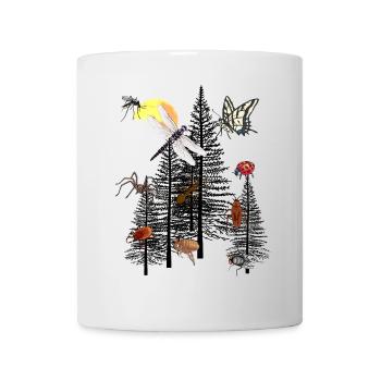 Nature Conservation Ecologie Environnement Insectes Insectes Nature - Mug blanc - blanc - Devant