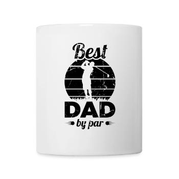 Meilleur papa sur le terrain de golf - Mug blanc - blanc - Devant