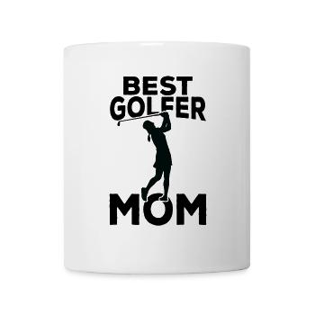 Beste Golfer Mama - Tasse - Weiß - Vorne