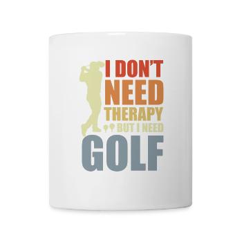 Lustiger Golf Witz - Tasse - Weiß - Vorne