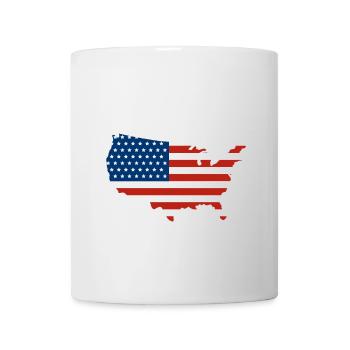 Land, das ich liebe Gedenktag USA Amerika Amerikan - Tasse - Weiß - Vorne