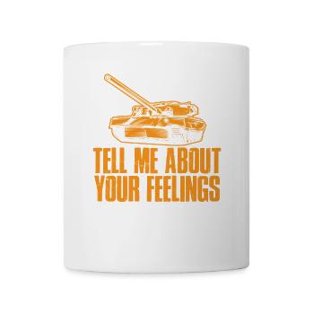 Memorial Day Parlez-moi de vos sentiments Lutte - Mug blanc - blanc - Devant