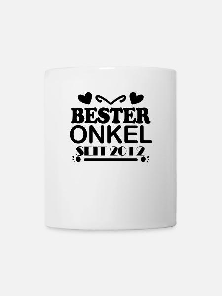 Bester Onkel seit 2012 - Tasse - Weiß