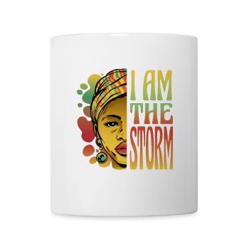 Ich bin der Sturm - Tasse - Weiß - Vorne