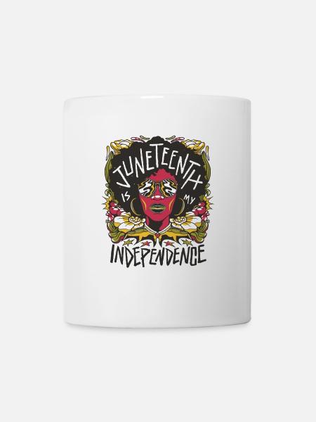 Unabhängige Ikone: Farbexplosion - Tasse - Weiß