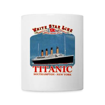 TITANIC Kreation Louis RUNEMBERG © Adagp - Tasse - Weiß - Vorne