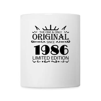 1986 - Year of construction 1986 - Born 1986 - Mug - white - Front