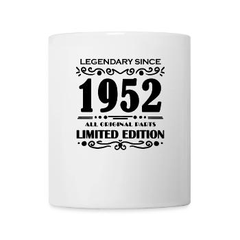 1952 - Born 1952 - Year of construction 1952 - Mug - white - Front