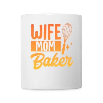 Baker Mama Mother Baking Wife Mama Baker Mutt - Mug - white - Front