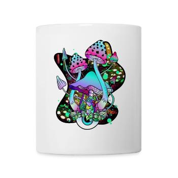Magic Mushrooms Mushroom Mushroom Eyes Art - Mug - white - Front
