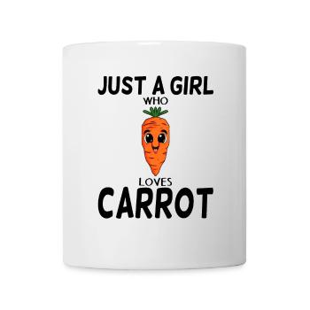 Carotte végétalienne Carotte Carotte Carottes - Mug blanc - blanc - Devant