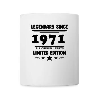 1971 - Jahrgang 1971 - Baujahr 1971 - Tasse - Weiß - Vorne