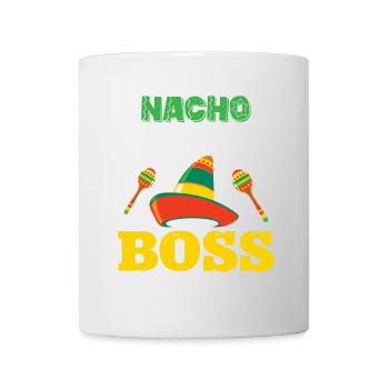 Cinco de Mayo Nacho Average Boss Mexikanische Fies - Tasse - Weiß - Vorne