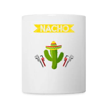 Cinco de Mayo Nacho Durchschnittlicher Klempner Kl - Tasse - Weiß - Vorne