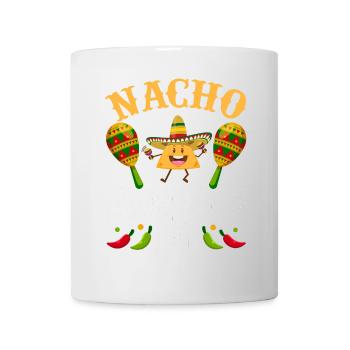 Cinco de Mayo Nacho Fête mexicaine enfant moyen - Mug blanc - blanc - Devant