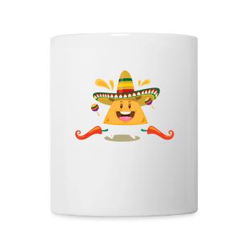 Cinco de Mayo Nacho Danseurs moyens Dansant Mexikani - Mug blanc - blanc - Devant