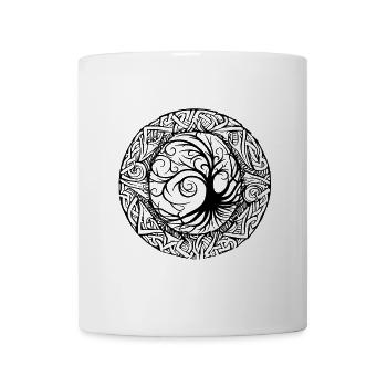 Celtic Circle Ornament - Mug - white - Front