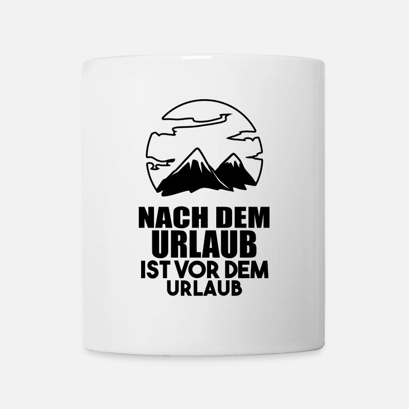 Urlaub - Tasse - Weiß