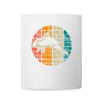 Orca Wal vintage - Tasse - Weiß - Vorne