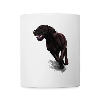 Drahthaar im Galopp - Tasse - Weiß - Vorne