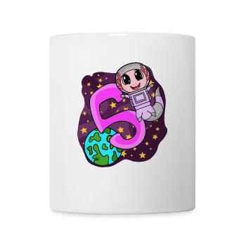 5 Geburtstag Axolotl - 5 Jahre alt - Ich bin 5 - Tasse - Weiß - Vorne