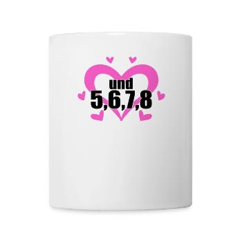 Tanzen Tanz Tanzkurs Rhythmus - Tasse - Weiß - Vorne