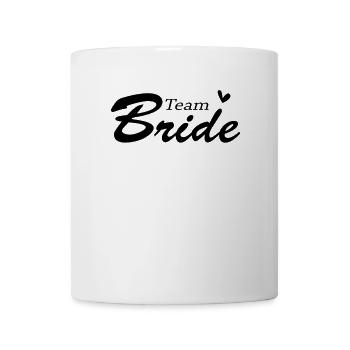 Team Braut Hochzeitsfeier - Tasse - Weiß - Vorne