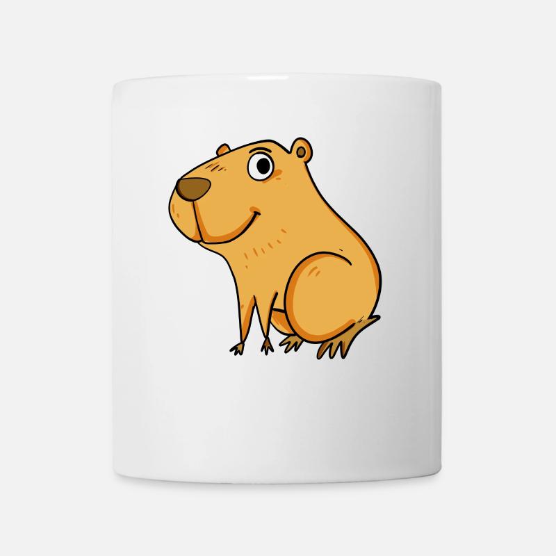 Capybara capybara motif - Mug - white