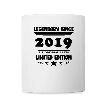 2019 - Jahrgang 2019 - Baujahr 2019 - Tasse - Weiß - Vorne