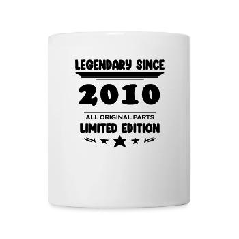 2010 - Year 2010 - Year of construction 2010 - Mug - white - Front