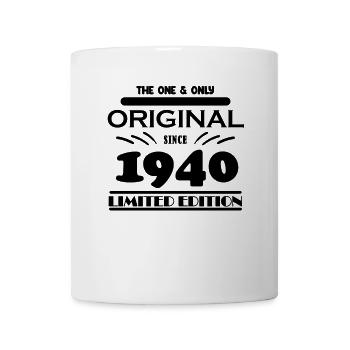 1940 - Year of construction 1940 - Born 1940 - Mug - white - Front