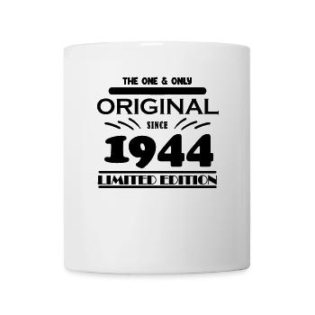 1944 - Baujahr 1944 - Jahrgang 1944 - Tasse - Weiß - Vorne