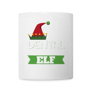 Weihnachten Die Zahnmedizinische Fachangestellte E - Tasse - Weiß - Vorne